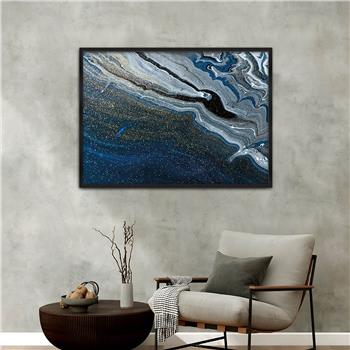 bedrucktes Glas mit Aluminiumrahmen und Kunst Themen 