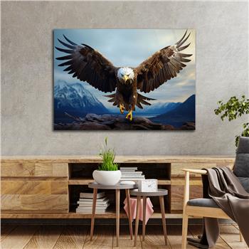 Yatay DoğaTemalı Cam Tablo 345