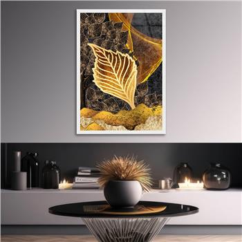 Dikey Sanat Temalı Cam Tablo 366