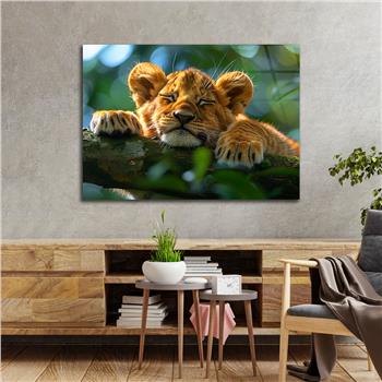 Yatay Doğa Temalı Cam Tablo 535