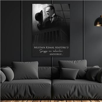 Dikey VatanTemalı Cam Tablo 178
