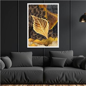 Dikey Sanat Temalı Cam Tablo 366