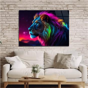 Yatay Doğa Temalı Cam Tablo 505