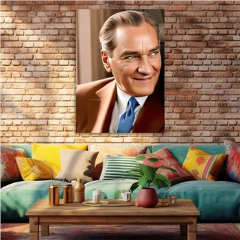 Dikey VatanTemalı Cam Tablo 271