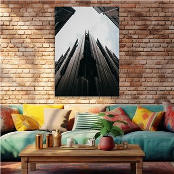 Kunst Thema auf bedrucktem Glas