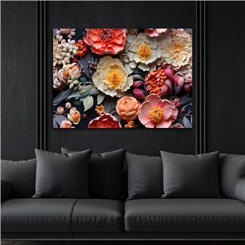 Yatay DoğaTemalı Cam Tablo 346