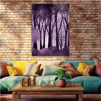 Kunst Thema auf bedrucktem Glas