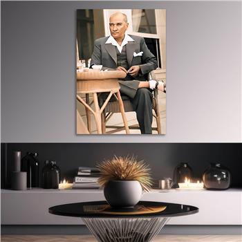 Dikey VatanTemalı Cam Tablo 137