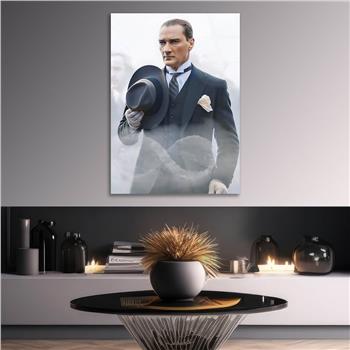 Dikey VatanTemalı Cam Tablo 243