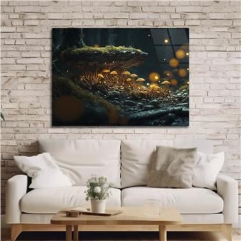 Thema Natur auf bedrucktem Glas 317