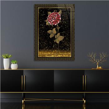 Dikey Dini Temalı Cam Tablo 297