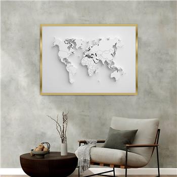 Aluminium Omlijste Kunst Thema Geharde Glasschilderij 082