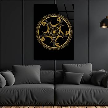 DİN TEMALI CAM TABLO