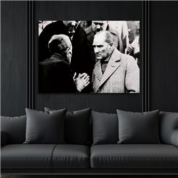 Yatay VatanTemalı Cam Tablo 113