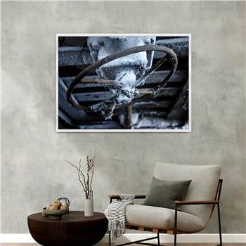 bedrucktes Glas mit Aluminiumrahmen und Kunst Themen 