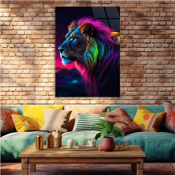 Dikey Doğa Temalı Cam Tablo 302