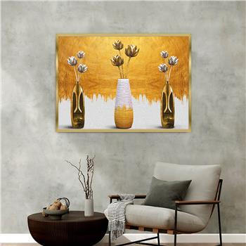 bedrucktes Glas mit Aluminiumrahmen und Kunst Themen 