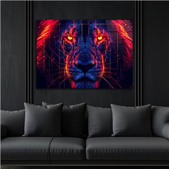 Yatay Doğa Temalı Cam Tablo 522