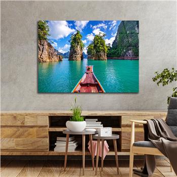 Yatay DoğaTemalı Cam Tablo 363