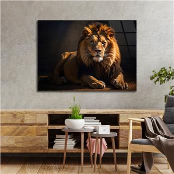 Yatay Doğa Temalı Cam Tablo 445