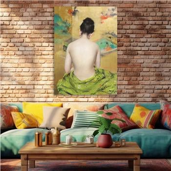 Kunst Thema auf bedrucktem Glas