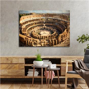 Yatay DoğaTemalı Cam Tablo 414