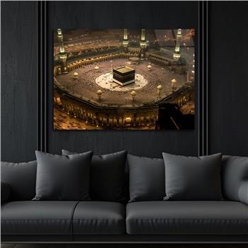 Yatay Dini Temalı Cam Tablo 159