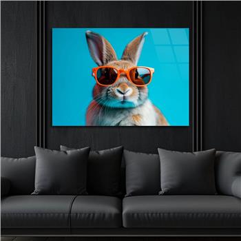 Yatay DoğaTemalı Cam Tablo 401