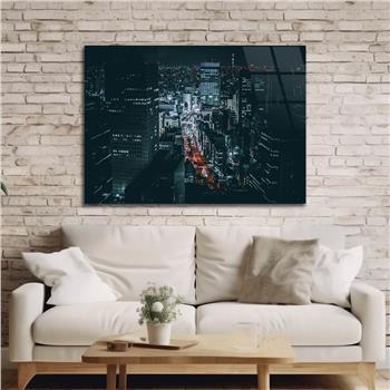 Yatay DoğaTemalı Cam Tablo 353