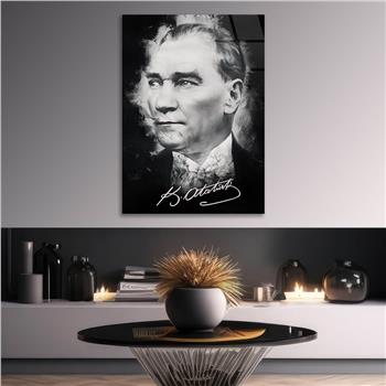 Dikey VatanTemalı Cam Tablo 169