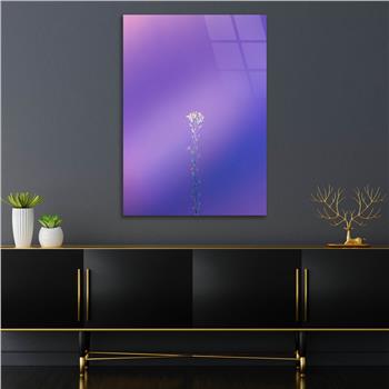 Kunst Thema auf bedrucktem Glas