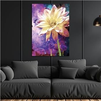 Kunst Thema auf bedrucktem Glas