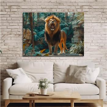 Yatay Doğa Temalı Cam Tablo 534