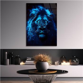 Dikey Doğa Temalı Cam Tablo 321