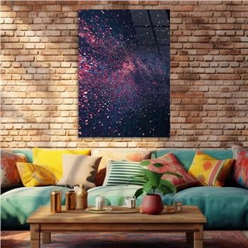 Kunst Thema auf bedrucktem Glas