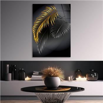 Kunst Thema auf bedrucktem Glas