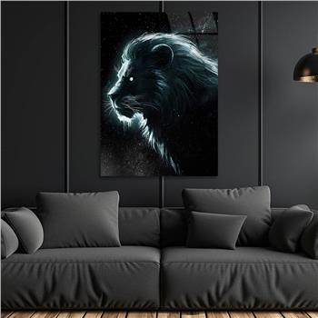 Dikey Doğa Temalı Cam Tablo 333