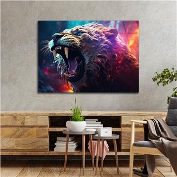 Yatay Doğa Temalı Cam Tablo 502