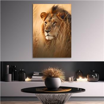 Dikey Doğa Temalı Cam Tablo 375