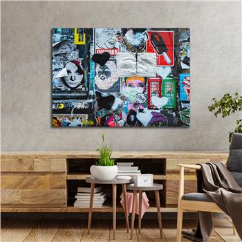 Kunst Thema auf bedrucktem Glas 553