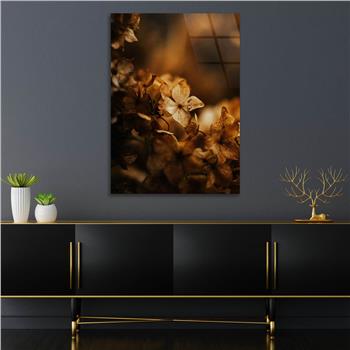 Dikey Sanat Temalı Cam Tablo 388