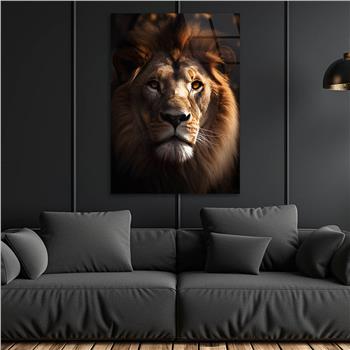 Dikey Doğa Temalı Cam Tablo 371