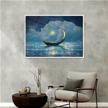 bedrucktes Glas mit Aluminiumrahmen und Kunst Themen 