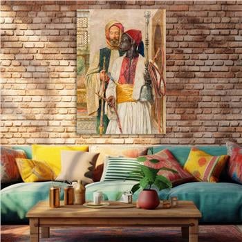 Kunst Thema auf bedrucktem Glas