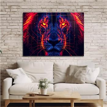 Yatay Doğa Temalı Cam Tablo 522