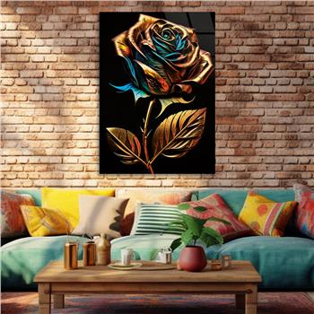 Thema Natur auf bedrucktem Glas