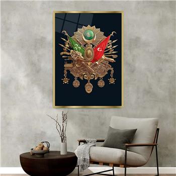 bedrucktes Glas mit Aluminiumrahmen und Nation Themen 