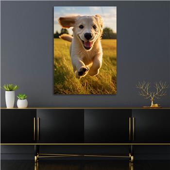 Dikey Doğa Temalı Cam Tablo 430