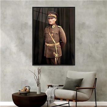 bedrucktes Glas mit Aluminiumrahmen und Nation Themen 