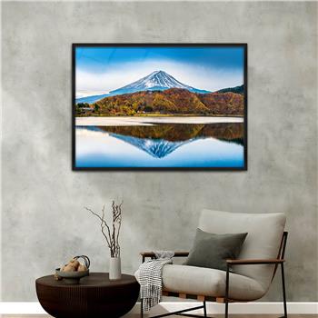 Alüminyum Çerçeveli Doğa Temalı Cam Tablo 022